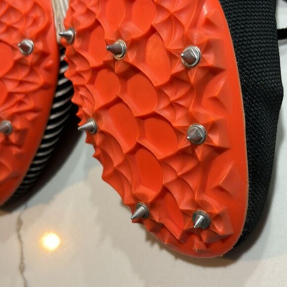 Nike | Zoom Rival Black Track Running Shoes Outdoor Spikes 10.5 - Picture 8 of 9